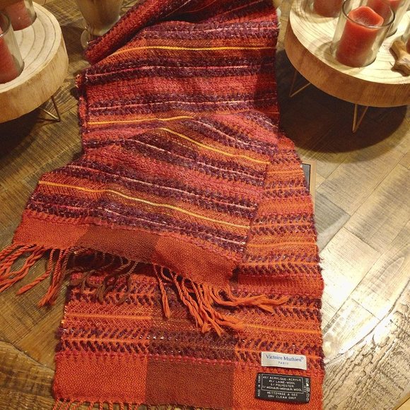 Vintage Victoire Mathieu Wool Scarf - Picture 3 of 5